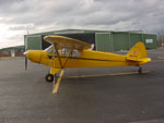 Side view of Piper Cub